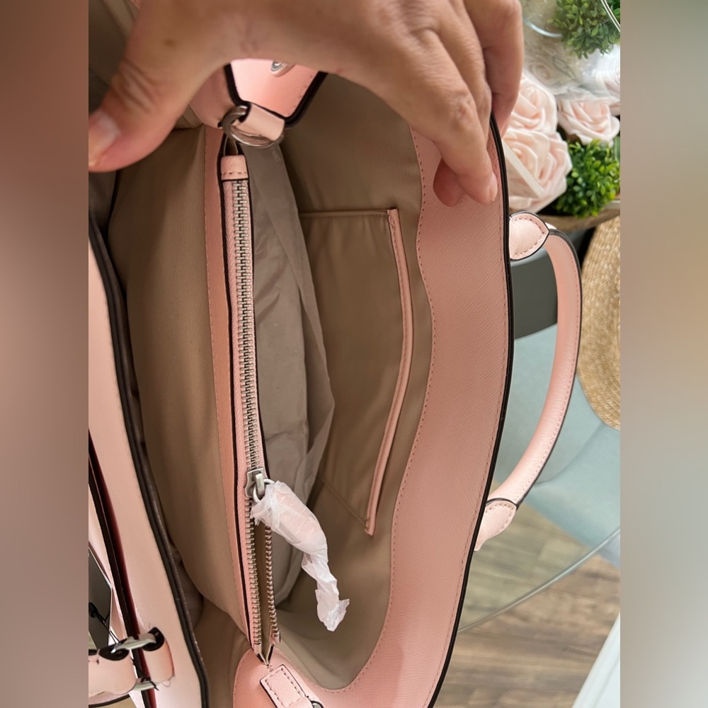 Ralph Lauren's Hanna Satchel Pink Opal - Picture 6 of 8